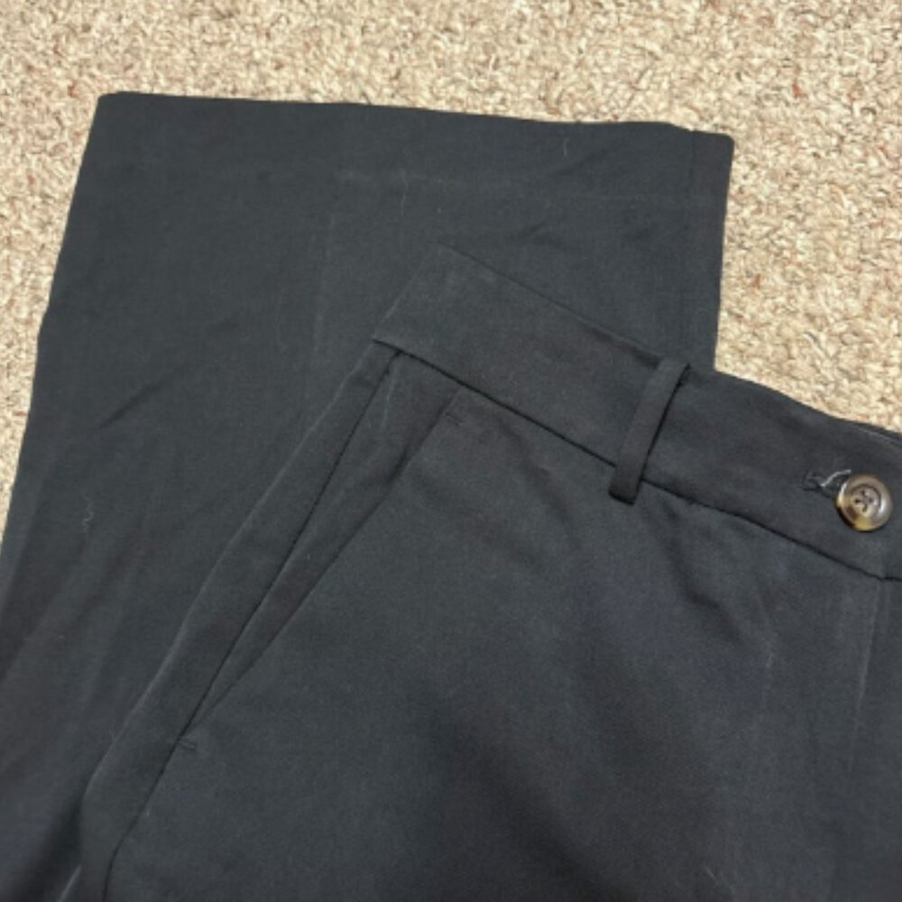ANN TAYLOR THE PERFECT WIDE LEG PANT PANTS BLACK $139 4 - Picture 8 of 9